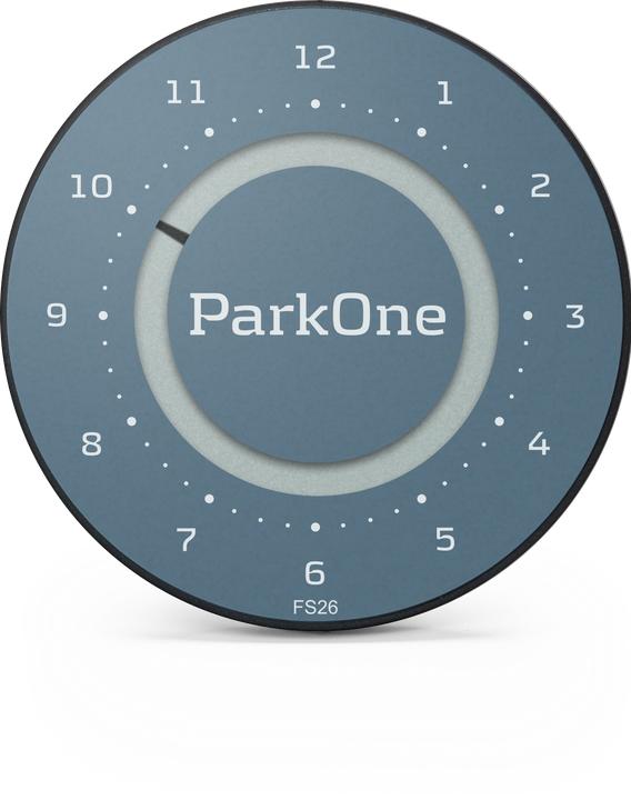 Actual product image Needit ParkOne 2 - Elektronisk Parkeringsskive Dolphin Grey (10 cm)