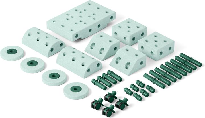 Actual product image Modu Dreamer Set - XXL Building Set Balance Toy, Slider, Seesaw