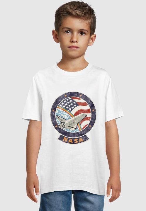 Produktbild Merchcode Kids NASA - Faded Basic T-Shirt - 199041 (110, 116)