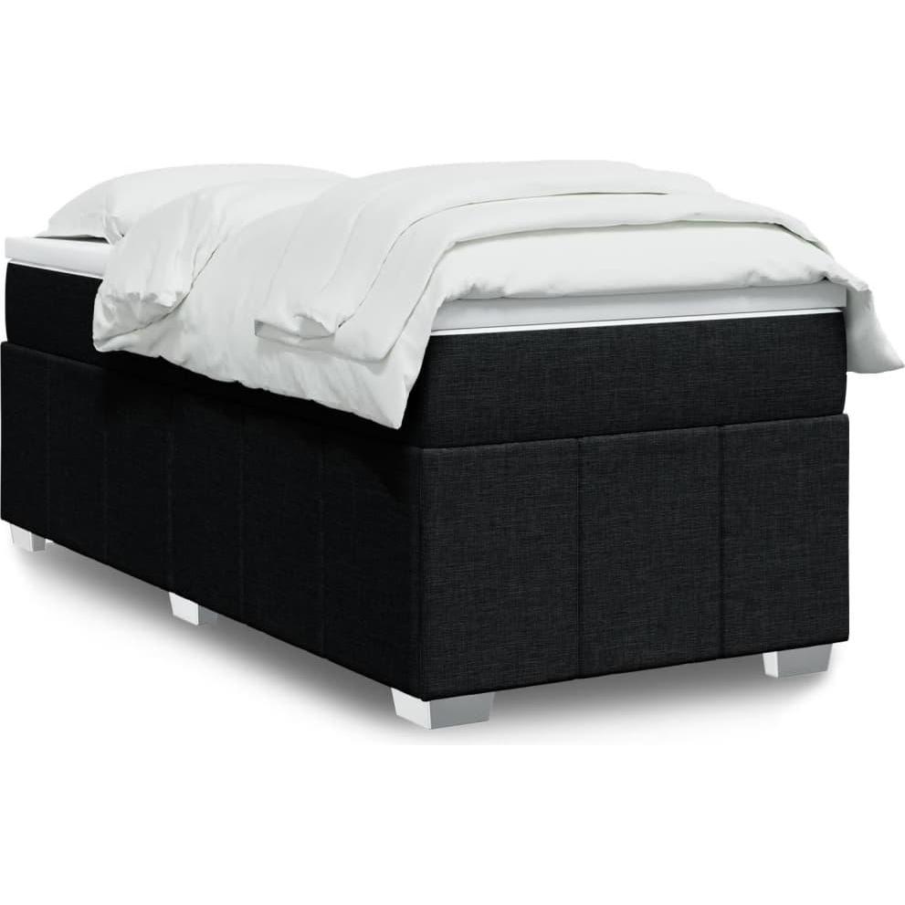 VidaXL, Bett, Bo x springbett mit Matratze 140 x 200 cm Stoff (140 x 200 cm)