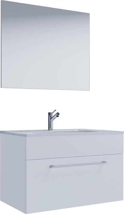 Actual product image VCM 3-piece washbasin wash place Badinos 1 drawer mirror