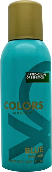 Benetton Colors Blue deodorant spray 150ml (Spray, 150 ml)