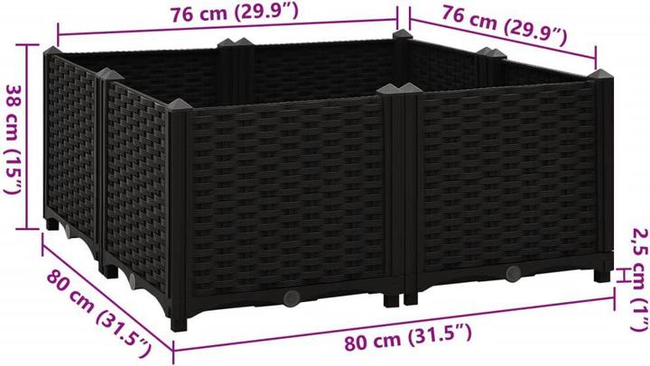 Produktbild vidaXL Hochbeet