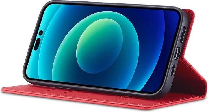 Actual product image Cover-Discount iPhone 14 Pro Max - Vintage Flip Case Cover red (Apple iPhone 14 Pro Max)