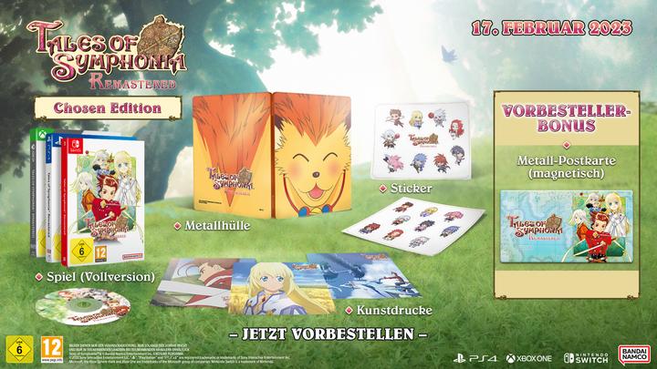 Produktbild Bandai Namco Tales of Symphonia Remastered (PS4, DE, FR, IT)