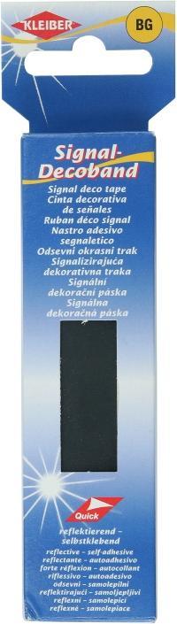 Image du produit Kleiber Ruban de signalisation 2 cm noir