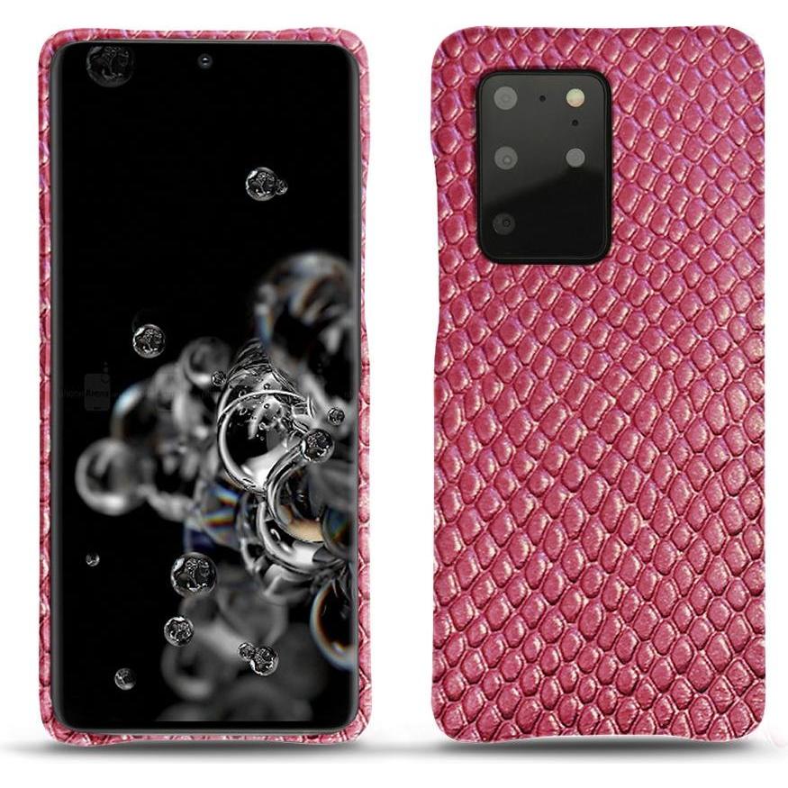 Noreve Lederschutzhülle (Samsung Galaxy S20+ 5G), Smartphone Hülle, Rosa