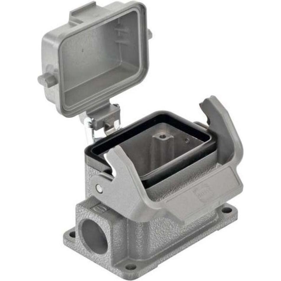 Harting Sockelgehäuse, Elektronikkabel + Stecker, Grau