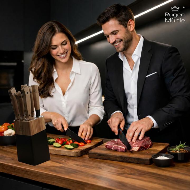 Image du produit Premium Design 7-teiliges Messerblock-Set