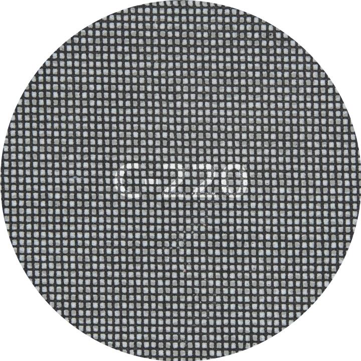 Produktbild wolfcraft 1 Haft-Schleifgitter-Set 5-tlg Exz. ø125 (120, 220, 80)