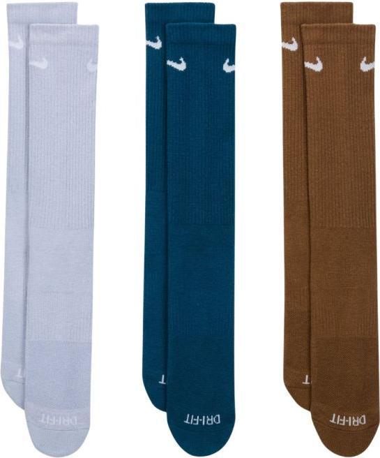 Image du produit Nike Everyday Plus Chaussettes rembourrées 3 paires Violet, Bleu, Marron (Lot de 3, 42 - 46)