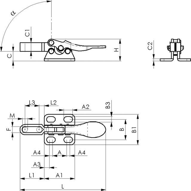 Produktbild Magni Waagerechtspanner Gr.0