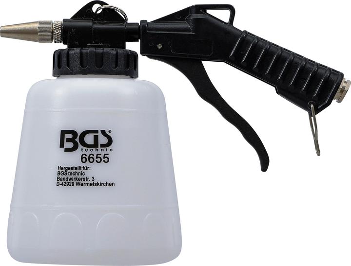 Actual product image BGS Pneumatic Soda Spray Gun 1 l