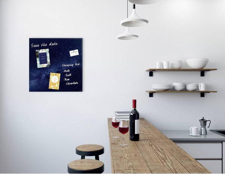 Produktbild Sigel Glas-Magnetboard Artverum mit Design (Magnettafel, 48 x 48 cm)