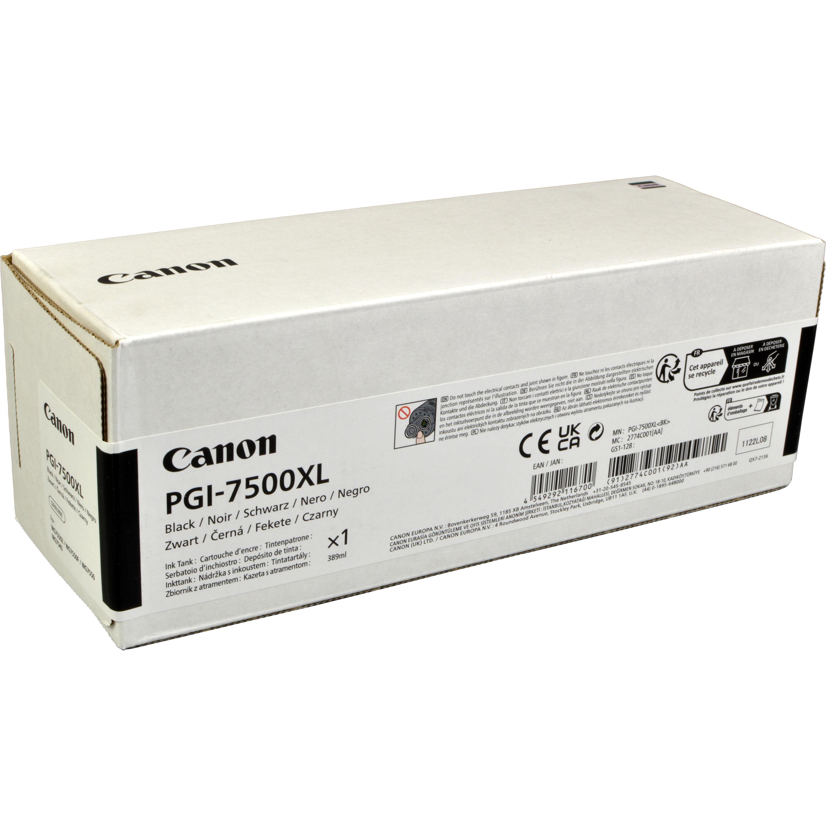 Thumbnail - Canon, Druckerpatrone, PGI-7500XL (BK)