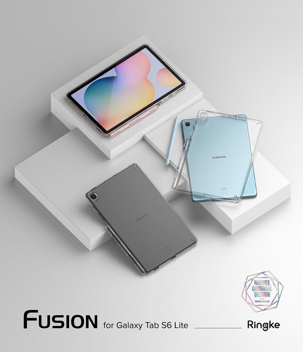 Actual product image Ringke Fusion PC Case with TPU Buffer for Samsung Galaxy Tab S6 Lite Transparent (FSSG0078) (Samsung Galaxy Tab S6 Lite)