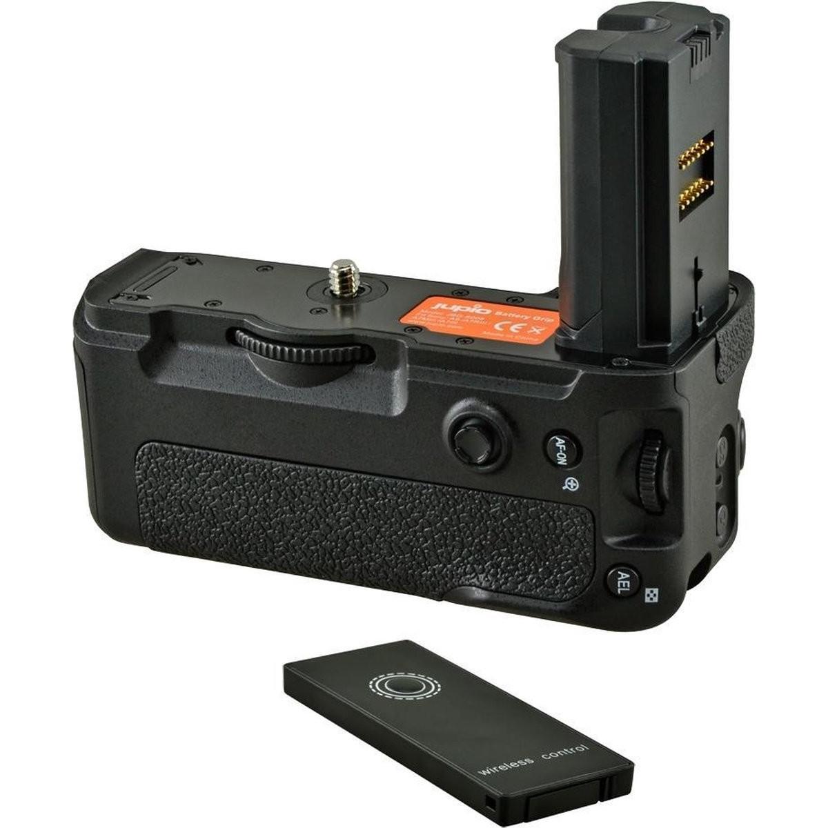 Jupio JBG-S008 Impugnatura per Sony A9/A7RIII/A7MIII (Maniglia della batteria), Impugnatura + Battery grip, Nero