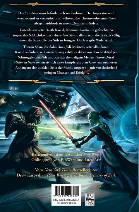 Produktbild Panini Star Wars The Old Republic. Vernichtung (Deutsch, Drew Karpyshyn, 2013)
