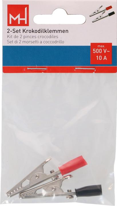 Produktbild Max Hauri Krokodilklemmen