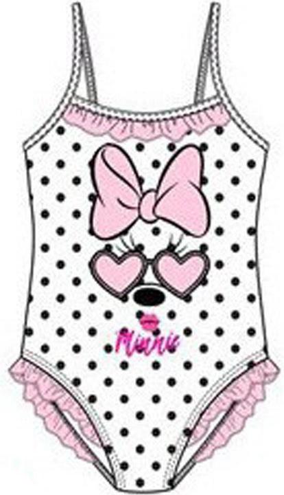 Produktbild Sun City Sonstige Minnie Mouse Mädchen Badeanzug Kinder Schwimmanzug Bademode, Farbe:Weiss, Grösse Kids:98 (98)