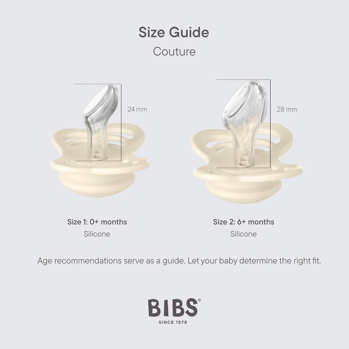 Produktbild Bibs 4er-Pack Schnuller, kiefergerecht, BPA-frei, Grösse 1 (4 x, bis 6 Monate)