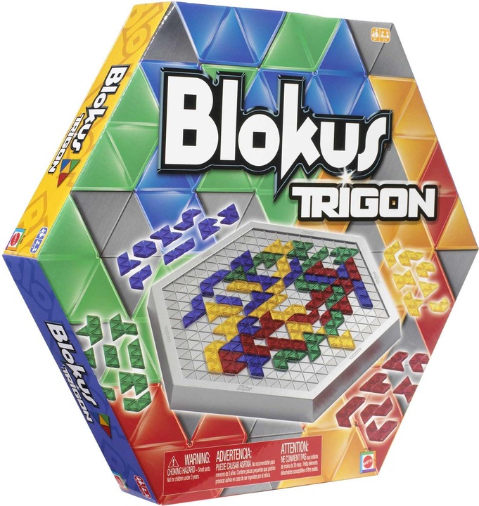 Productafbeelding Mattel Spelletjes Blokus Trigon Spel (Meertalig)