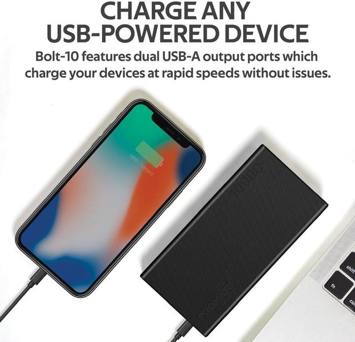 Actual product image ProMate Bolt-10 Power Bank 10W (10000 mAh, 37 Wh)