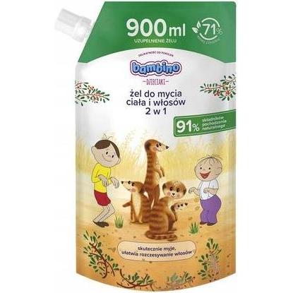 Bambino, Cura del corpo bebè, NIVEA żel do mycia ciała i włosów dla dzieci zapas 900ml