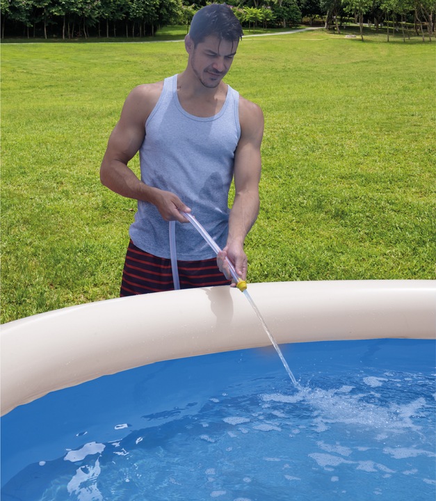 Image du produit Happy People Profitez des températures chaudes et d'un rafraîchissement bien mérité avec une piscine Happy