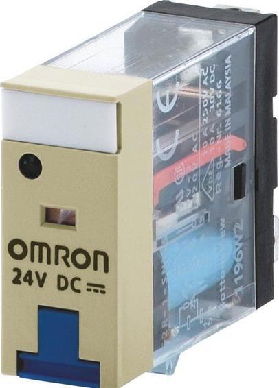 Actual product image Omron Industrial Automation Print power relay G2R 2 changeover contacts 5A AC 240V 27.8kOhm