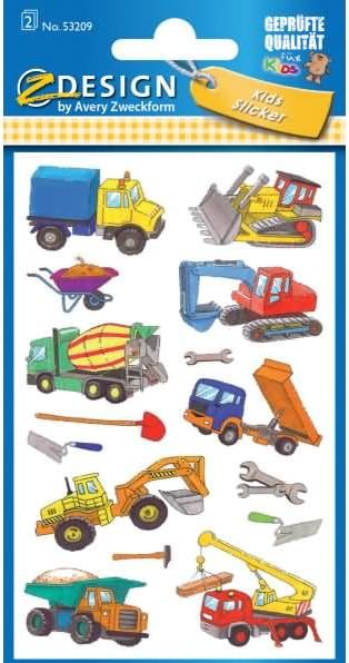Actual product image Z-Design Sticker Baustelle