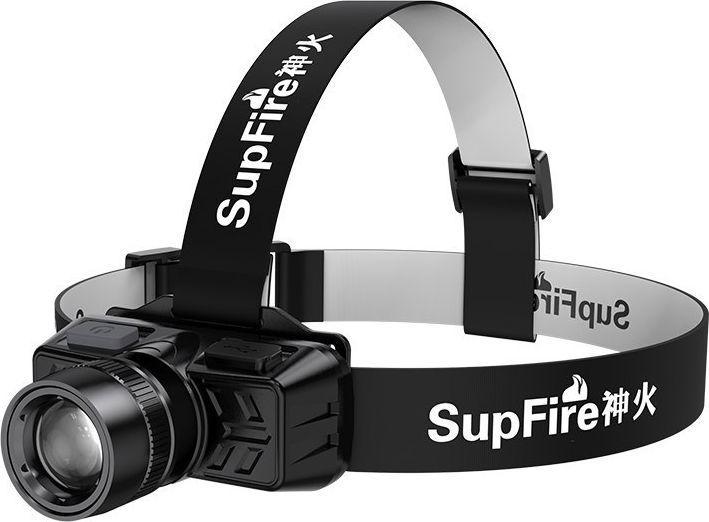 Produktbild Superfire flashlight mounted on the head USB 300lm (300 lm)