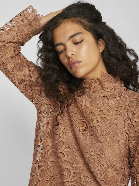 Produktbild Vila Spitzen Oberteil mit langen Ärmeln (38)