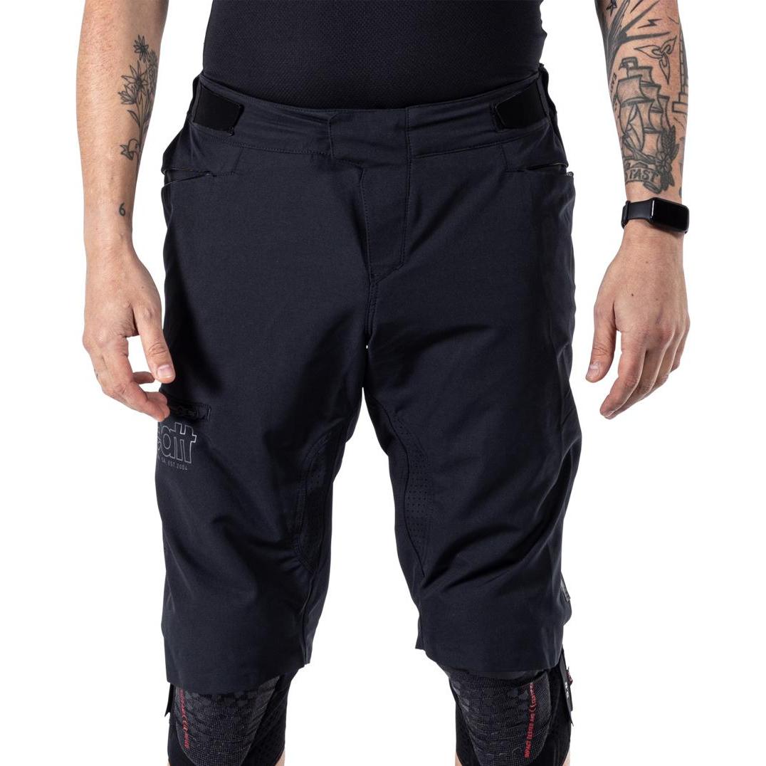 Thumbnail - Leatt, Herren, Velohosen, MTB Trail. 1.0 Shorts black M (M), Schwarz, M