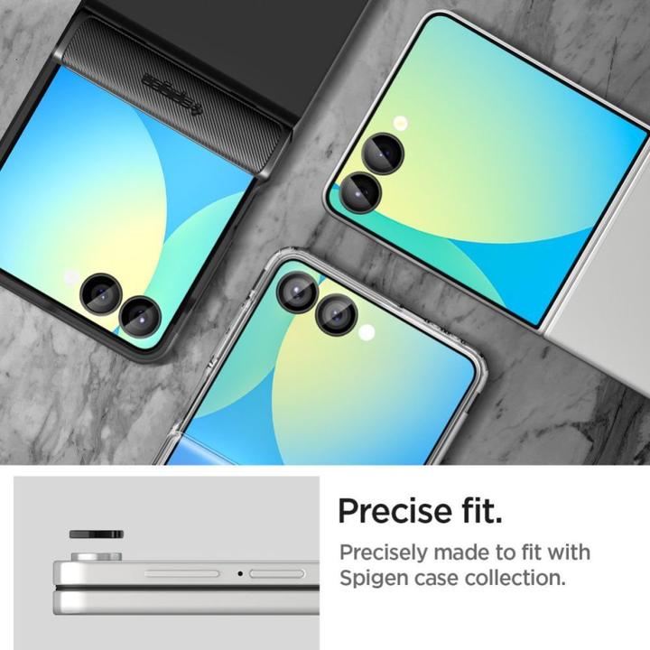 Image du produit Spigen Optik.tR EZ Fit Pro HD Camera Glass (2 pack) (2 pcs, Samsung Galaxy Z Flip7)