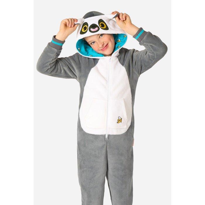Immagine prodotto OppoSuits Lemur Onesie für Kinder (134, 140, 146, 152)