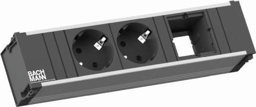 Produktbild Bachmann CONI Verlängerungsschnur (2x, CEE 7/3)