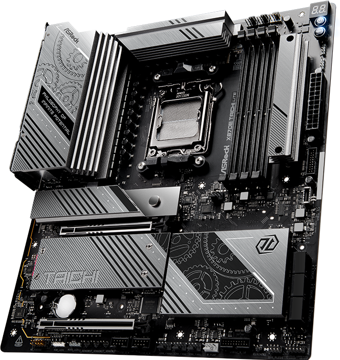 Actual product image AsRock X870E Taichi Lite AM5 (AM5, AMD X870E, E-ATX)