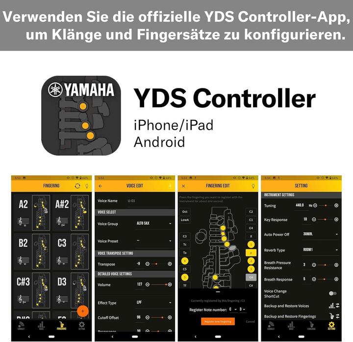 Image du produit Yamaha YDS-120 (Saxophone)