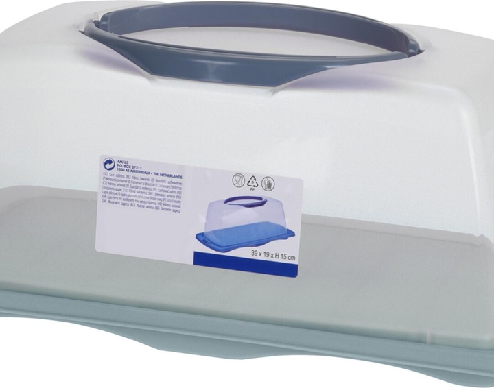 Produktbild Mojawo Kuchen Transportbox Kuchenbehälter Kuchenplatte Tortenbehälter Mint