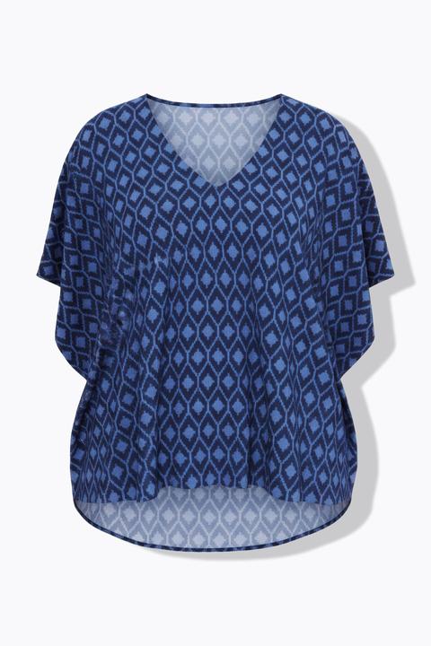 Actual product image Studio Untold Oversized diamond pattern blouse shirt (46, 48)