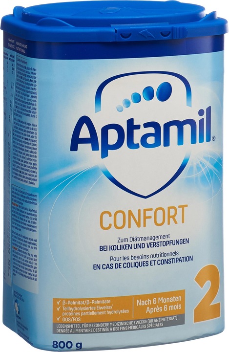 Actual product image Aptamil Confort 2 (800 g, from 6 m.)