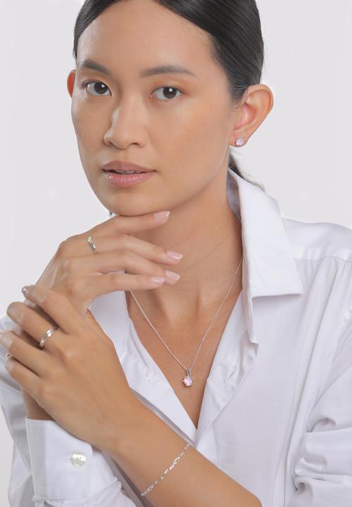 Immagine prodotto Elli Set di gioielli Basic con cristalli d'argento (Argento 925)