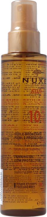 Productafbeelding Nuxe Bronzen Huile (Tot SPF 10, 150 ml)