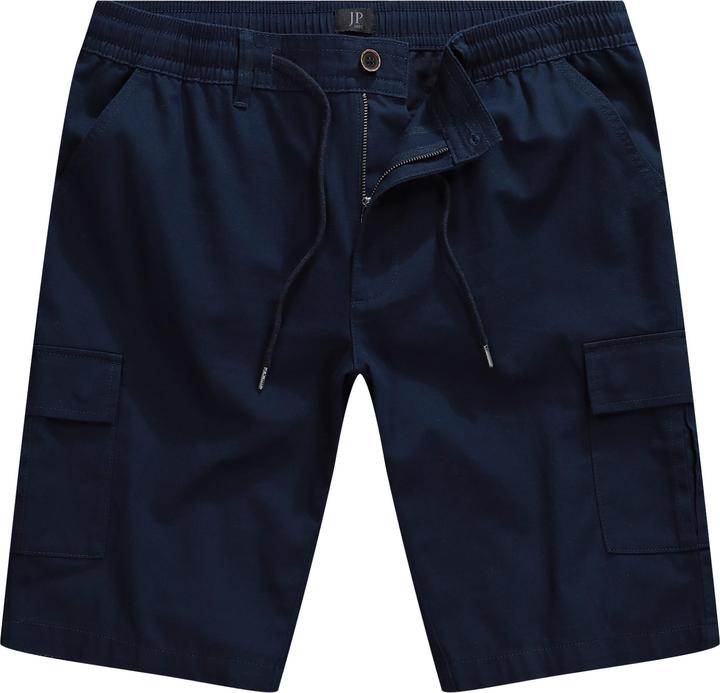 Produktbild JP1880 Bermuda, Leinenoptik, Cargotaschen, Elastikbund (8XL)