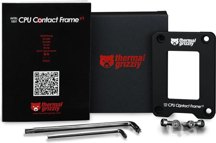 Immagine prodotto Thermal Grizzly TG Intel 1851 CPU Contact Frame V1 (6 mm)