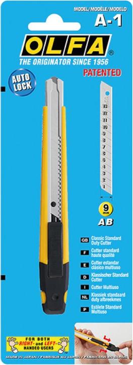 Actual product image Olfa Knife type A-1 9mm (Cutters)