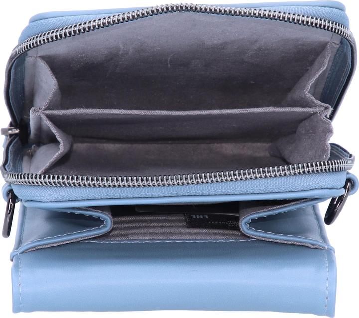 Actual product image Bugatti Almata crossover purse denim