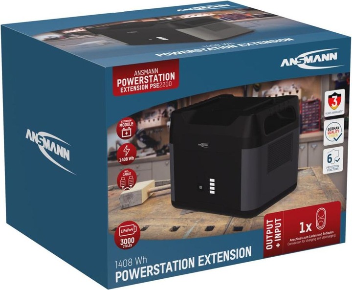 Actual product image Ansmann Extension PSE2200 1700-0170 Replacement battery (1408 Wh)