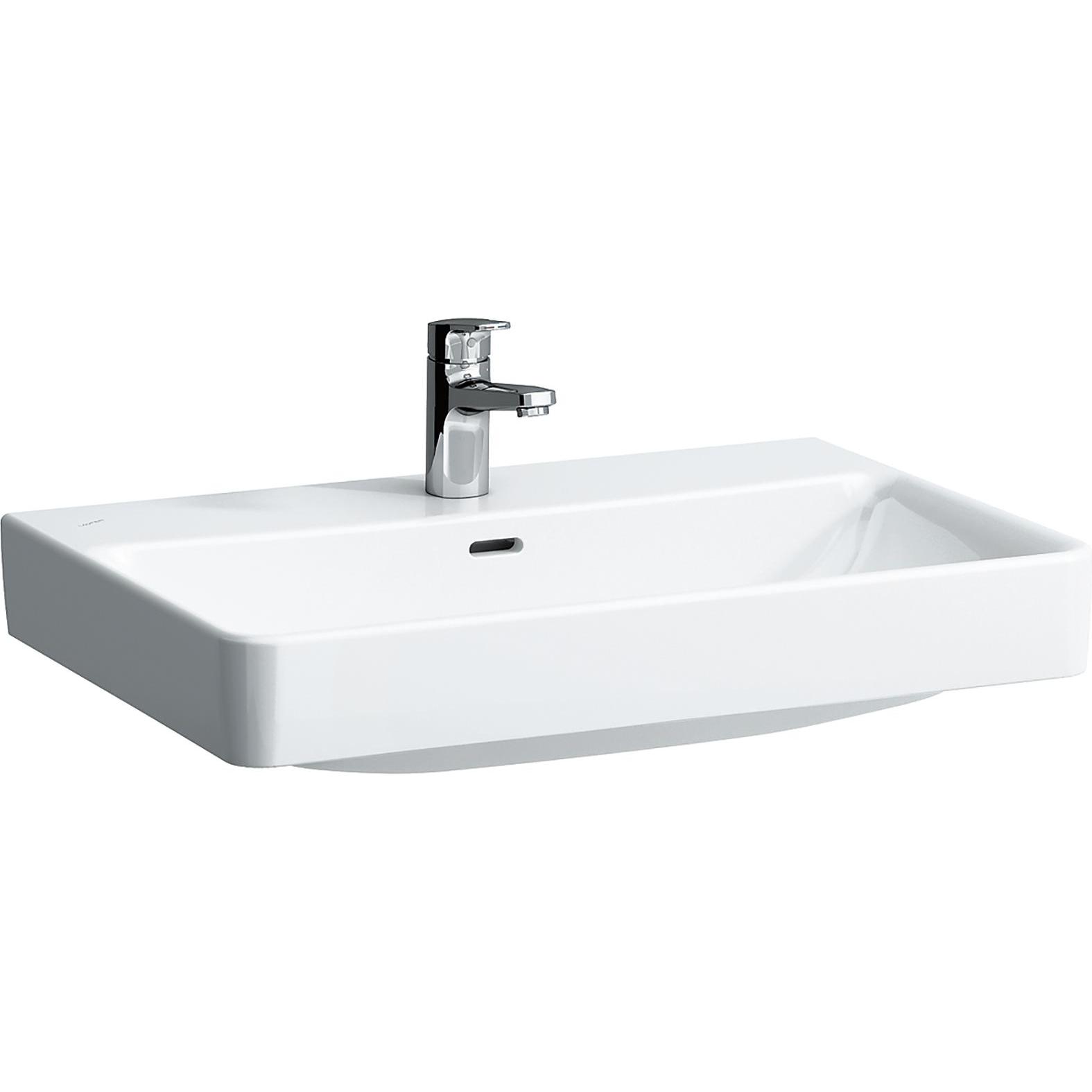 Laufen, Waschbecken, Aufsatzwaschtisch PRO S 700x465mm m ÜL 1 HL-Ausf. weiss LCC (465 mm, 700 mm)